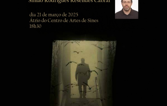Simão Resendes Cabral apresenta o livro de poesia "A Última Aurora" em Sines
