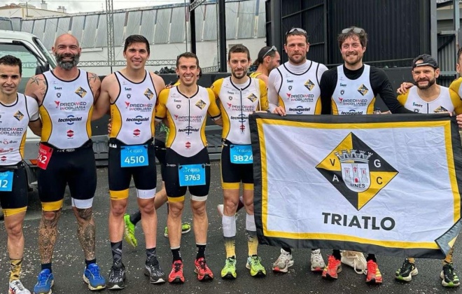 Triatlo do Vasco da Gama termina em 6.º lugar no Duatlo de Grândola