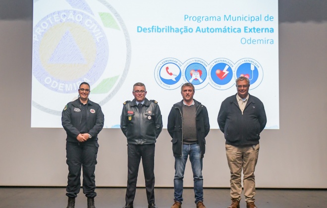 Município de Odemira inaugura Programa Municipal de Desfibrilhação Automática Externa