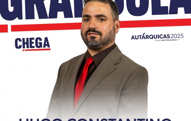 Chega candidata Hugo Constantino à presidência da Câmara Municipal de Grândola