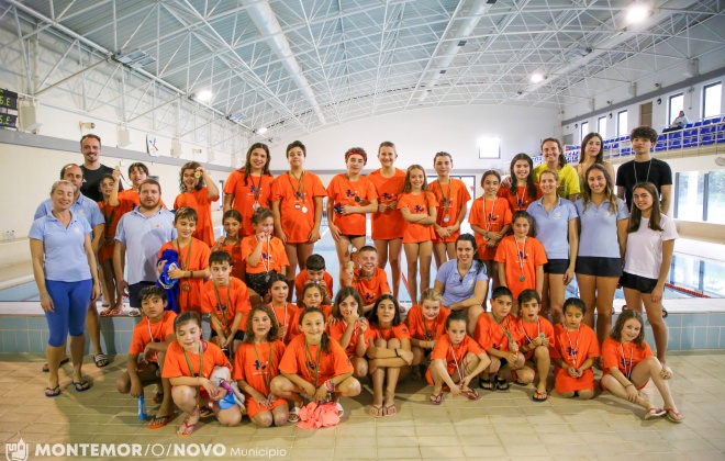 Escola de Natação Municipal promoveu Encontro de Escolas de Natação em Montemor-o-Novo