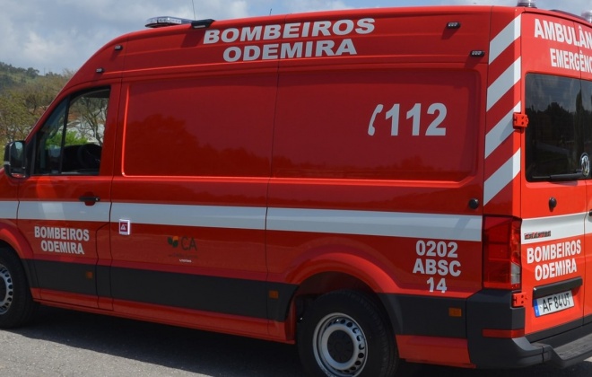 Despiste provoca um ferido em Vale Juncal no concelho de Odemira