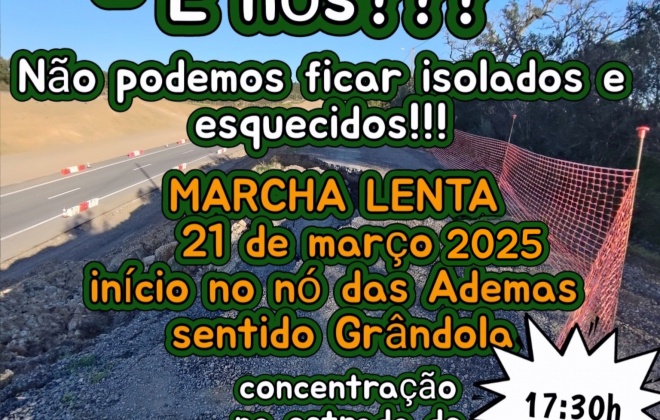 Marcha lenta na A26 exige a construção de estradas paralelas de acesso às habitações