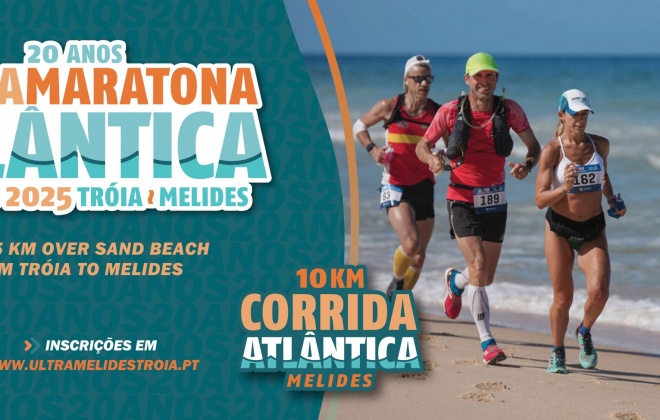 Ultra Maratona Atlântica liga este ano Tróia a Melides