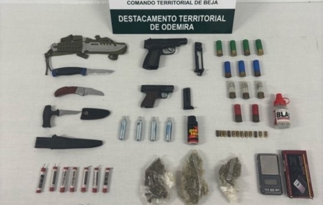 Homem detido em Odemira por agredir companheira e militares da GNR