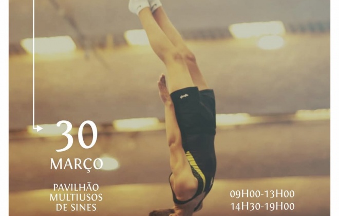 Multiusos de Sines recebe neste domingo o Campeonato Distrital de Trampolim Individual e Sincronizado