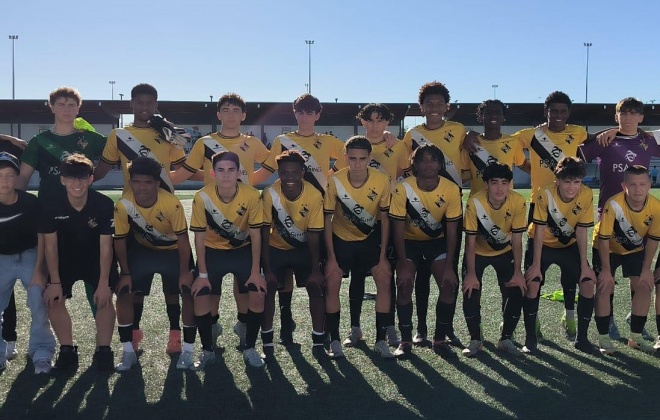 Juvenis do Vasco da Gama muito perto de conquistarem o título distrital