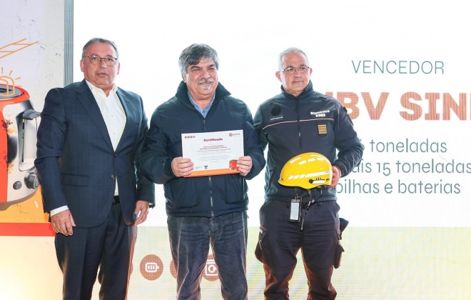 Bombeiros de Sines recolheram mais de 15 toneladas de pilhas em 2024
