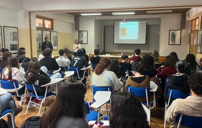 UCC dinamizou sessão com os alunos finalistas da Escola Secundária Poeta Al Berto (ESPAB)