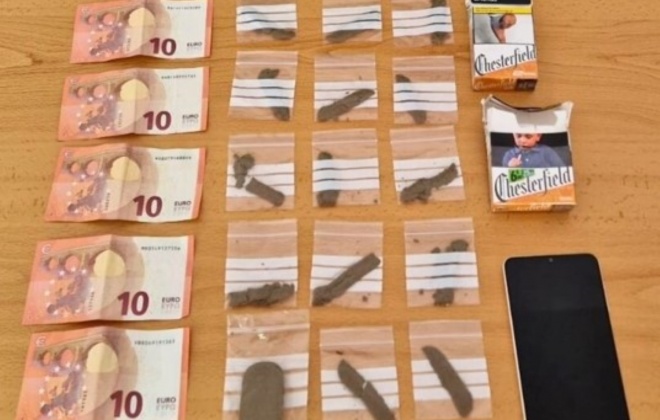 Homem de 23 anos foi detido em Sines por tráfico de droga