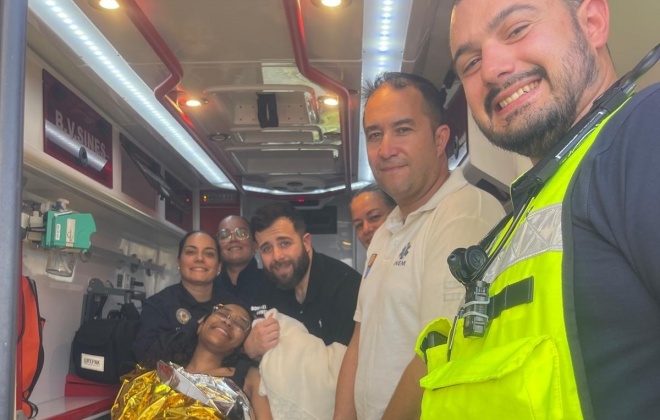 Uma menina nasceu nesta sexta-feira em casa na cidade de Sines