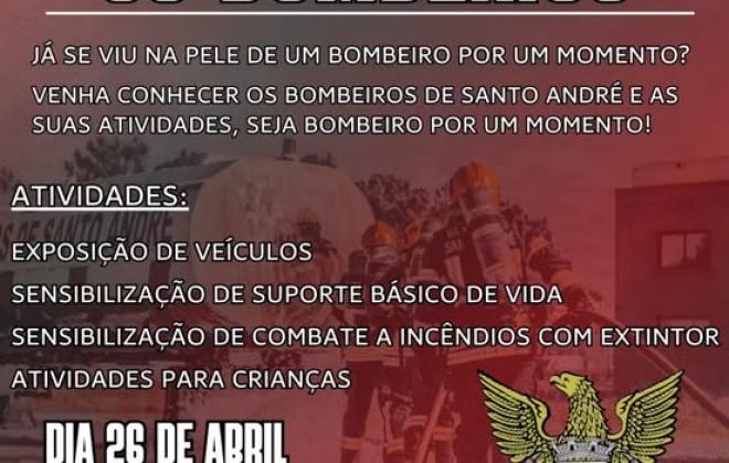 Vila Nova de Santo André recebe no sábado a iniciativa “Uma manhã com os Bombeiros”