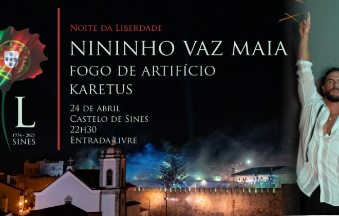 Nininho Vaz Maia e os Karetus atuam esta noite no castelo de Sines