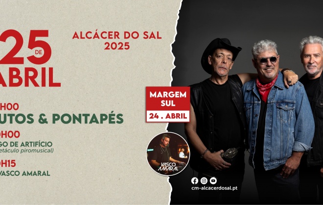 Xutos  & Pontapés atuam esta noite em Alcácer do Sal