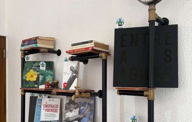 Águas de Santo André inaugura Biblioteca Corporativa para os seus Trabalhadores