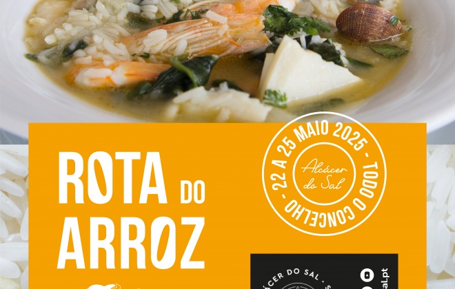 Rota do Arroz regressa aos restaurantes de Alcácer do Sal de 22 a 25 de maio