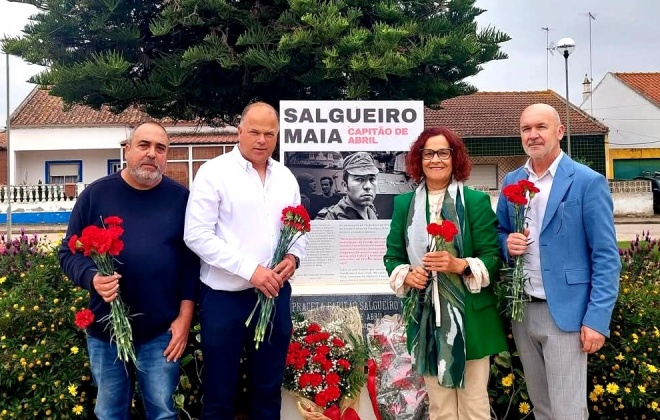 Freguesia de Alvalade homenageou o Capitão Salgueiro Maia