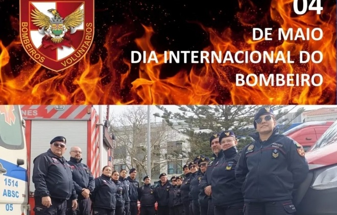 Hoje assinala-se o Dia Internacional do Bombeiro