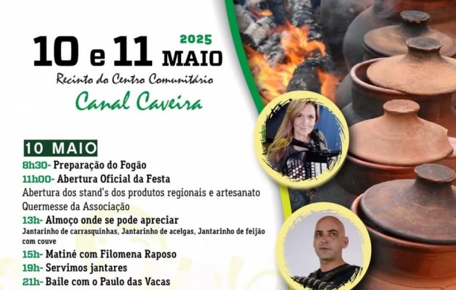 Canal Caveira recebe a Festa da Coqueira neste fim de semana