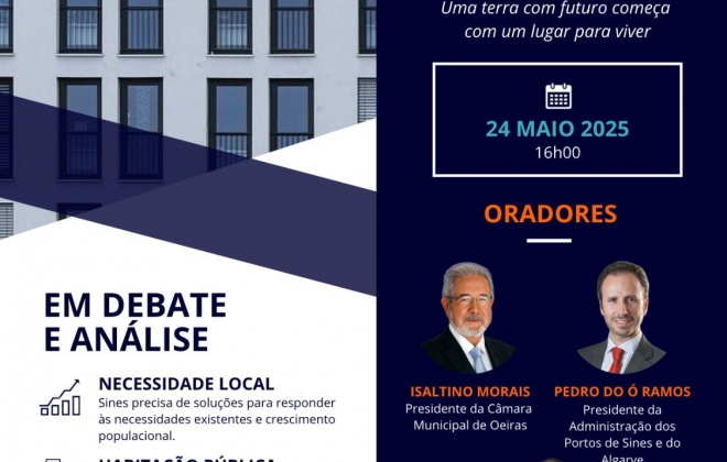 Coligação Sines de Todos para Todos promove neste sábado uma Conferência sobre Habitação