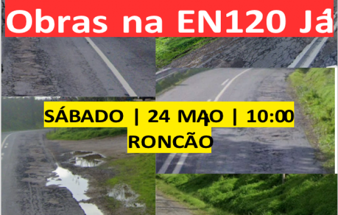 Utentes exigem a reparação urgente da Estrada Nacional 120 no concelho de Santiago do Cacém