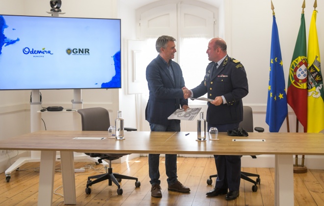 Município de Odemira e GNR celebram contrato de comodato para alojamento de militares