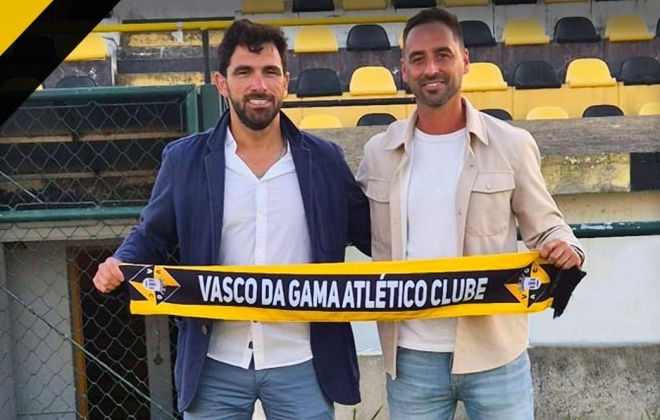 Daniel Direito deu a conhecer a sua equipa técnica no Vasco da Gama de Sines