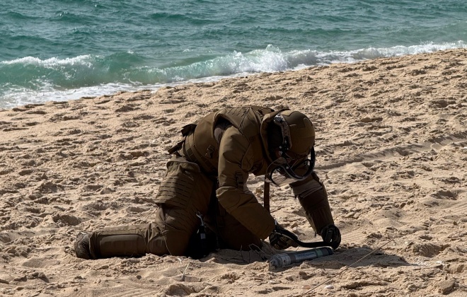 Marinha desativou engenho explosivo encontrado na Praia da Comporta