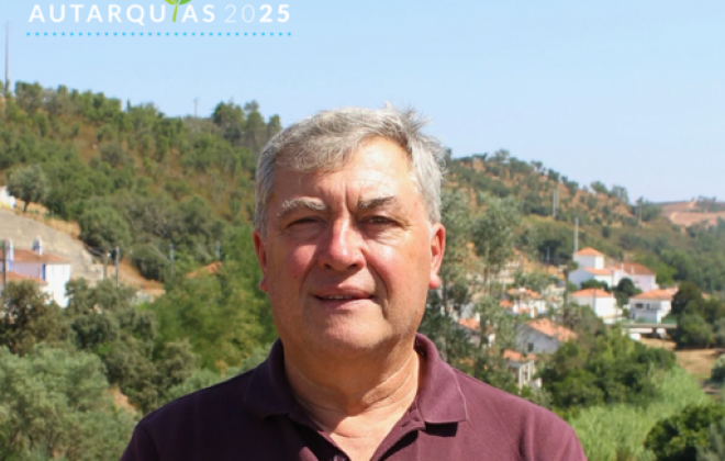 Fernando Valério é o candidato da CDU à presidência da Junta de Freguesia de Luzianes-Gare