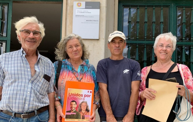 Unidos por Odemira entregam listas e divulgam candidatos