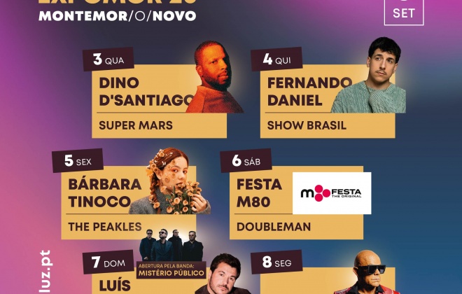 Começa hoje e decorre até segunda-feira a Feira da Luz/Expomor 2025