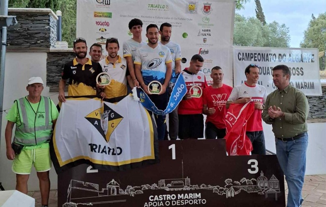 Triatlo do Vasco da Gama de Sines conquista o 2.º lugar em Castro Marim