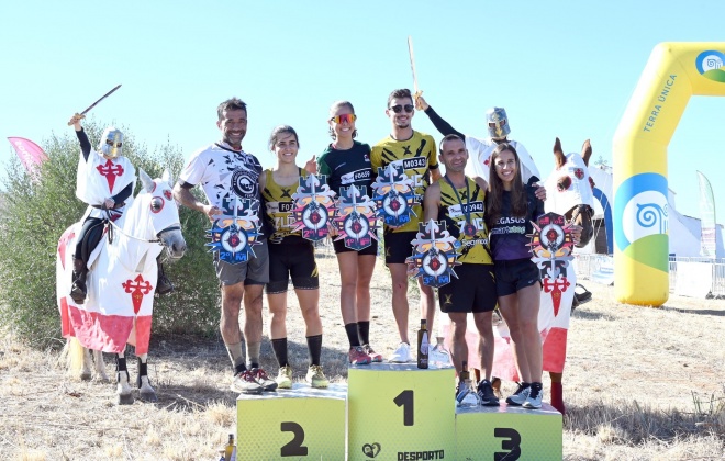 Henrique Antunes e Mafalda Nogueira venceram o STC Ultimade Obstacle Challenge em Santiago do Cacém