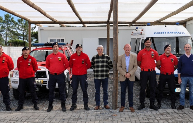 Bombeiros de Grândola contam a partir de hoje com a 3.ª Equipa de Intervenção Permanente