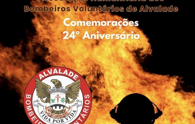 Bombeiros de Alvalade comemoram o 24.º aniversário durante o mês de novembro