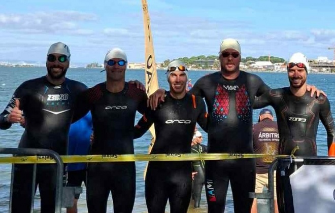 Triatlo do Vasco da Gama conquista o 7.º lugar no Campeonato Nacional de Clubes de Aquatlo