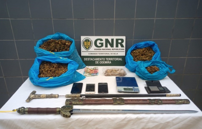 GNR deteve um homem em São Teotónio por tráfico de droga