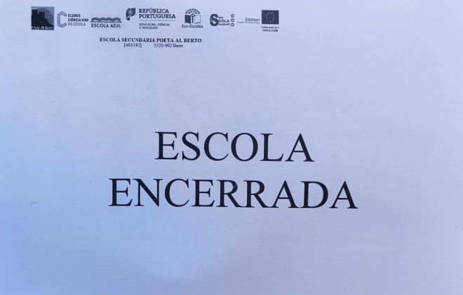 Greve encerrou escola Poeta Al Berto em Sines