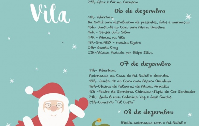 Vila Nova de Milfontes celebra o Natal a partir de hoje e até segunda-feira (com áudio)