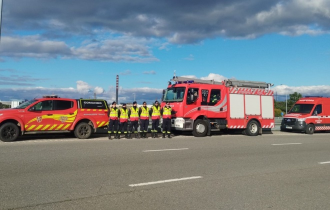 Bombeiros de Sines estão na estrada para apoiar as populações