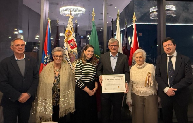 José Alexandre Ascensão recebeu distinção do Rotary Club de Sines
