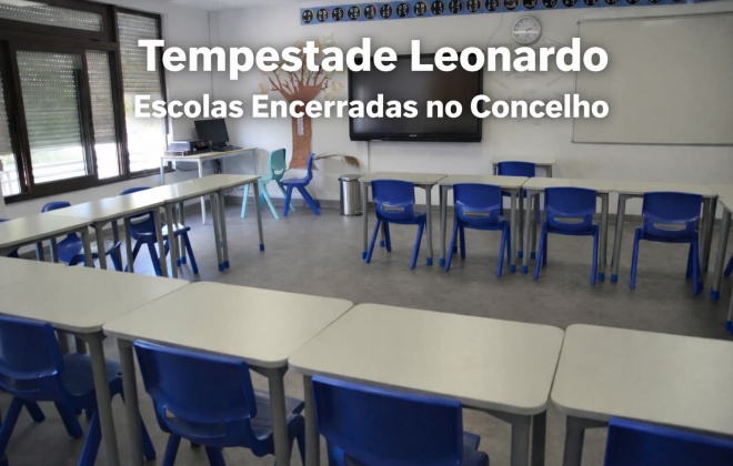 Município de Santiago do Cacém encerra todas as escolas nos dias 5 e 6