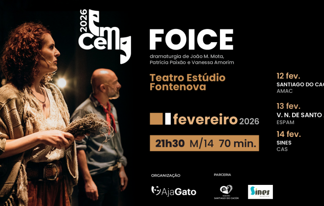 Festival de teatro EnCena arranca hoje em Santiago do Cacém