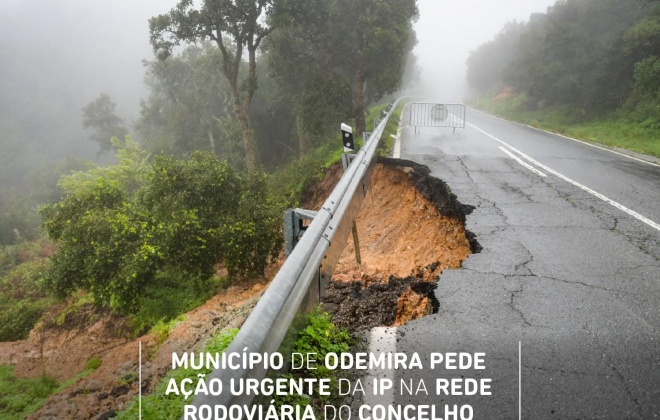 Município de Odemira pede ação urgente da IP na rede rodoviária do concelho