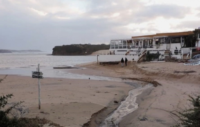 Tempestades provocaram danos em 28 praias no Alentejo Litoral