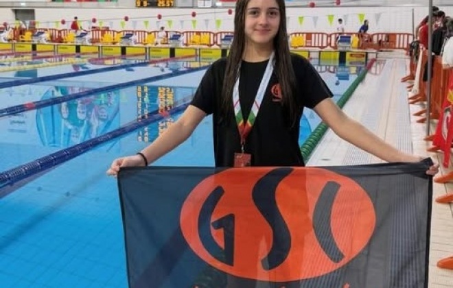 Margarida Beato do Grândola Sports Club sagrou-se vice-Campeã Nacional de Juvenis