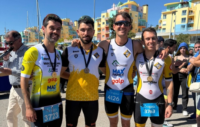 Triatleta Vasco Damásio sagrou-se Campeão Nacional no seu grupo de idade