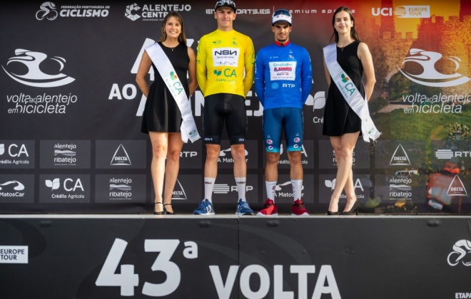 Ciclista Jens Verbrugghe venceu a primeira etapa e lidera a Volta ao Alentejo
