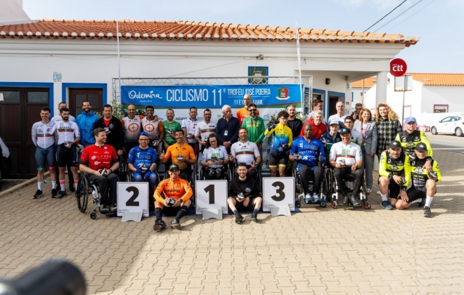 Odemira acolhe arranque da Taça de Portugal de Paraciclismo no 11.º Troféu José Poeira