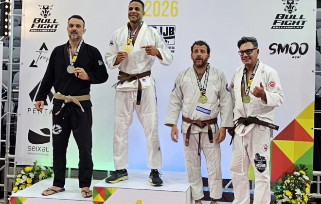 Bruno Correia terminou em 2.º lugar no Campeonato Português de Jiu-Jitsu